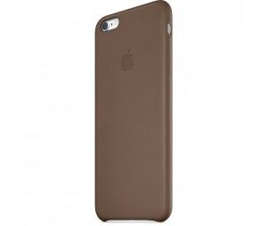 IPHONE 6 PLUS LEATHER CASE OLIVE BROWN